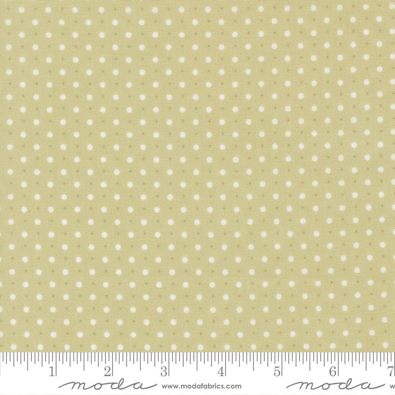 Abide Quilt Fabric by Brenda Riddle Designs Light Green 18795 15 for Moda Fabrics - Jammin Threads