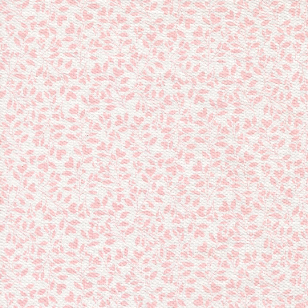 Abide Quilt Fabric by Brenda Riddle Designs Linen White 18794 11 for Moda Fabrics - Jammin Threads