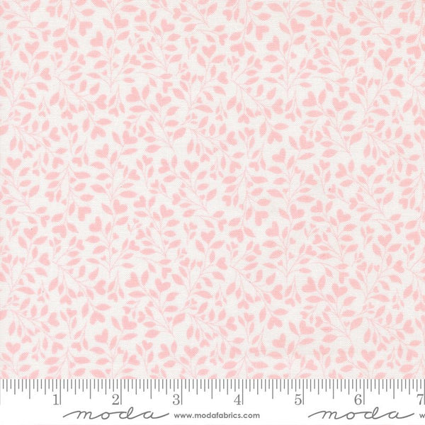 Abide Quilt Fabric by Brenda Riddle Designs Linen White 18794 11 for Moda Fabrics - Jammin Threads