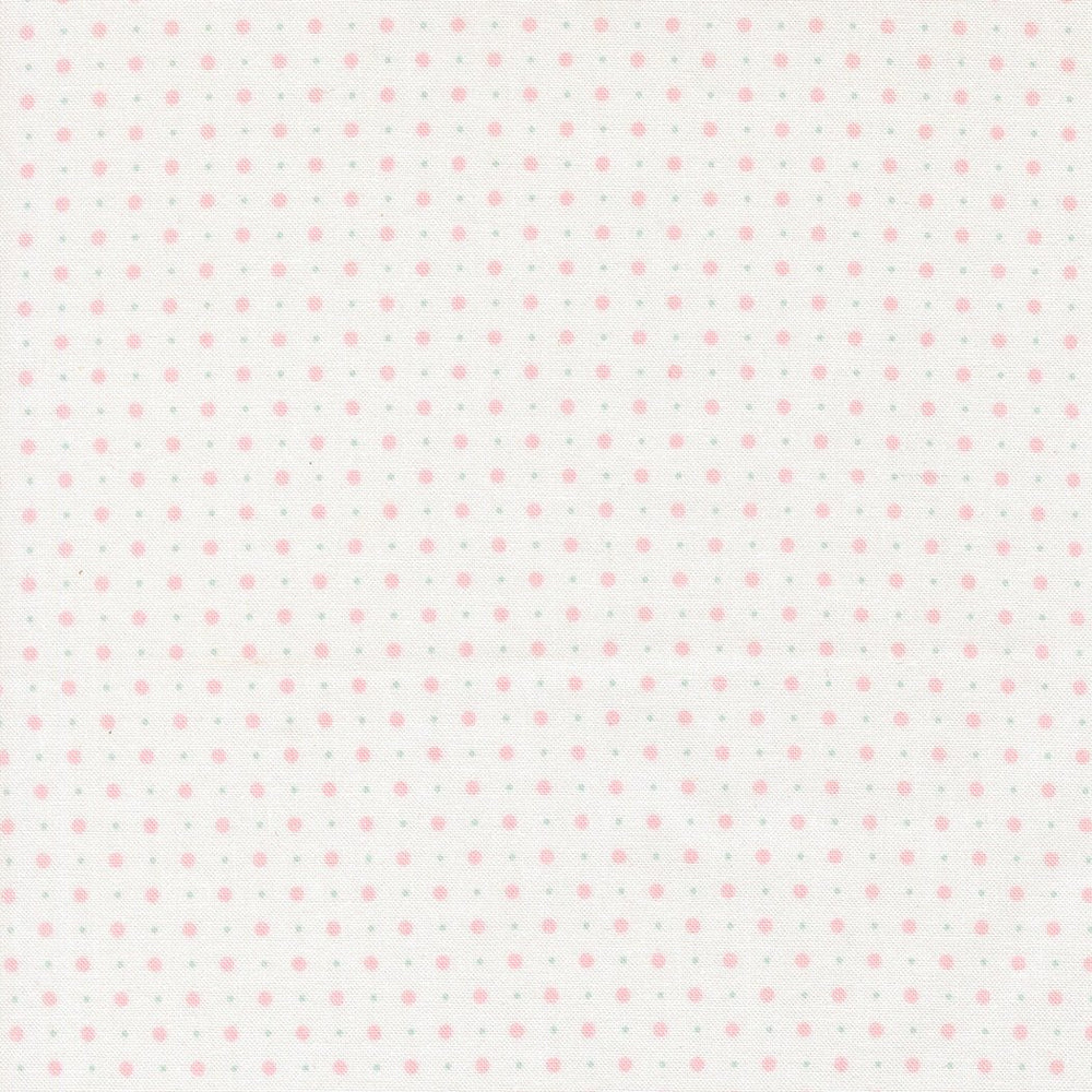 Abide Quilt Fabric by Brenda Riddle Designs Linen White 18795 11 for Moda Fabrics - Jammin Threads