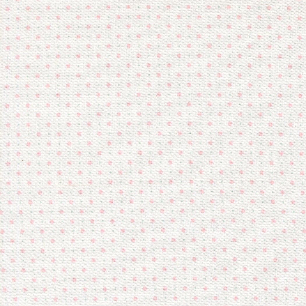 Abide Quilt Fabric by Brenda Riddle Designs Linen White 18795 11 for Moda Fabrics - Jammin Threads