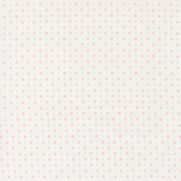 Abide Quilt Fabric by Brenda Riddle Designs Linen White 18795 11 for Moda Fabrics - Jammin Threads