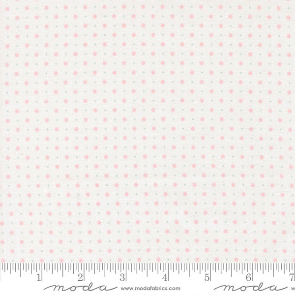 Abide Quilt Fabric by Brenda Riddle Designs Linen White 18795 11 for Moda Fabrics - Jammin Threads