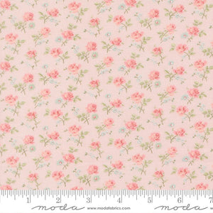 Abide Quilt Fabric by Brenda Riddle Designs Pink 18791 12 for Moda Fabrics - Jammin Threads
