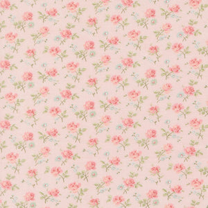 Abide Quilt Fabric by Brenda Riddle Designs Pink 18791 12 for Moda Fabrics - Jammin Threads