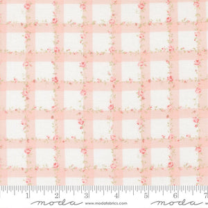 Abide Quilt Fabric by Brenda Riddle Designs Pink 18793 11 for Moda Fabrics - Jammin Threads