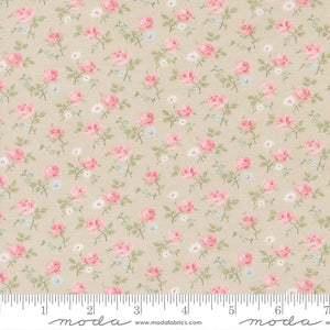 Abide Quilt Fabric by Brenda Riddle Designs Stone 18791 17 for Moda Fabrics - Jammin Threads