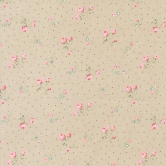 Abide Quilt Fabric by Brenda Riddle Designs Stone 18792 17 for Moda Fabrics - Jammin Threads