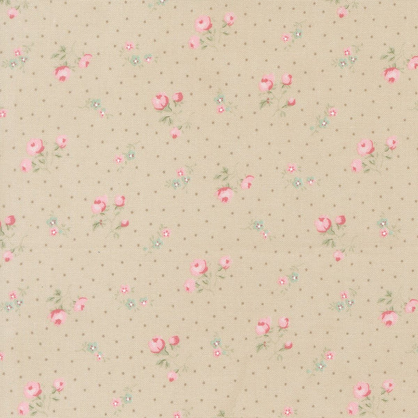 Abide Quilt Fabric by Brenda Riddle Designs Stone 18792 17 for Moda Fabrics - Jammin Threads