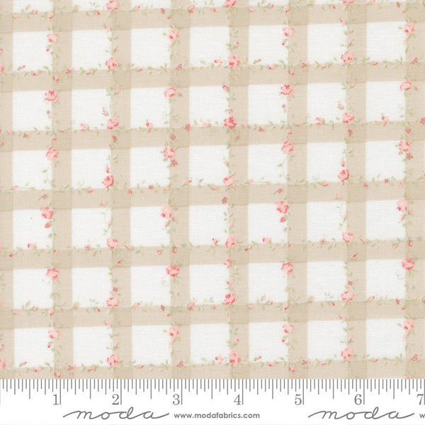 Abide Quilt Fabric by Brenda Riddle Designs Stone 18793 27 for Moda Fabrics - Jammin Threads