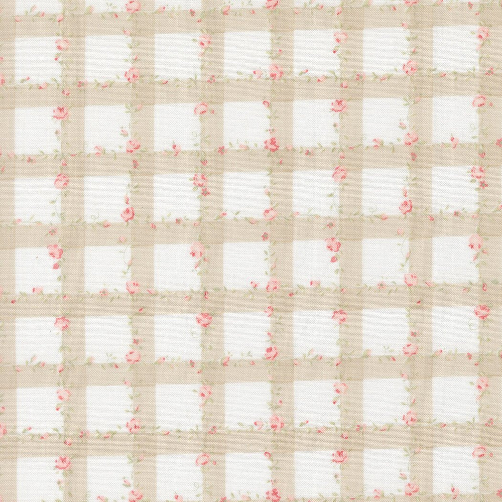 Abide Quilt Fabric by Brenda Riddle Designs Stone 18793 27 for Moda Fabrics - Jammin Threads