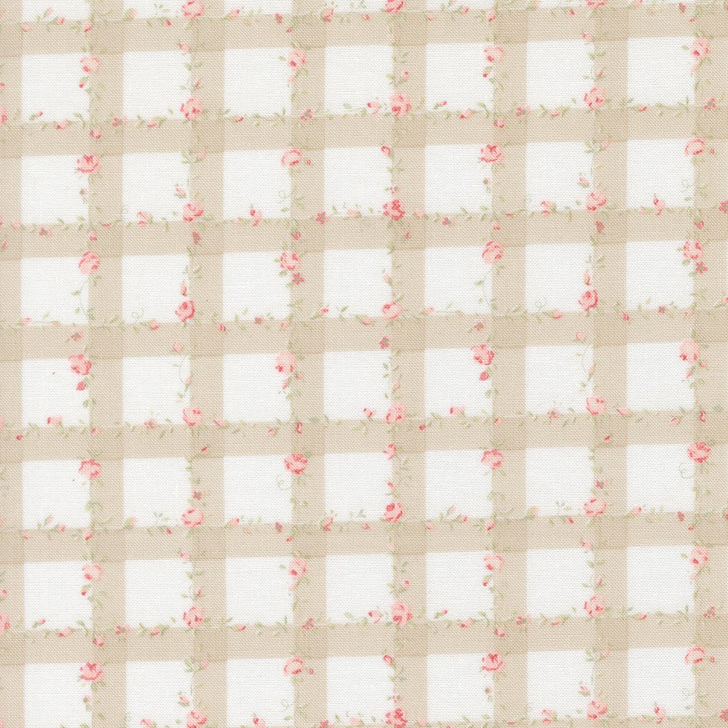 Abide Quilt Fabric by Brenda Riddle Designs Stone 18793 27 for Moda Fabrics - Jammin Threads