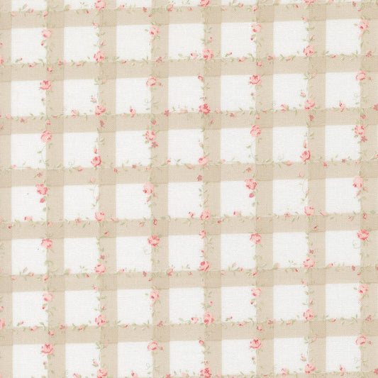 Abide Quilt Fabric by Brenda Riddle Designs Stone 18793 27 for Moda Fabrics - Jammin Threads