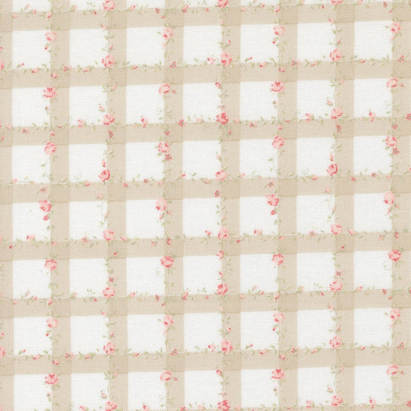 Abide Quilt Fabric by Brenda Riddle Designs Stone 18793 27 for Moda Fabrics - Jammin Threads