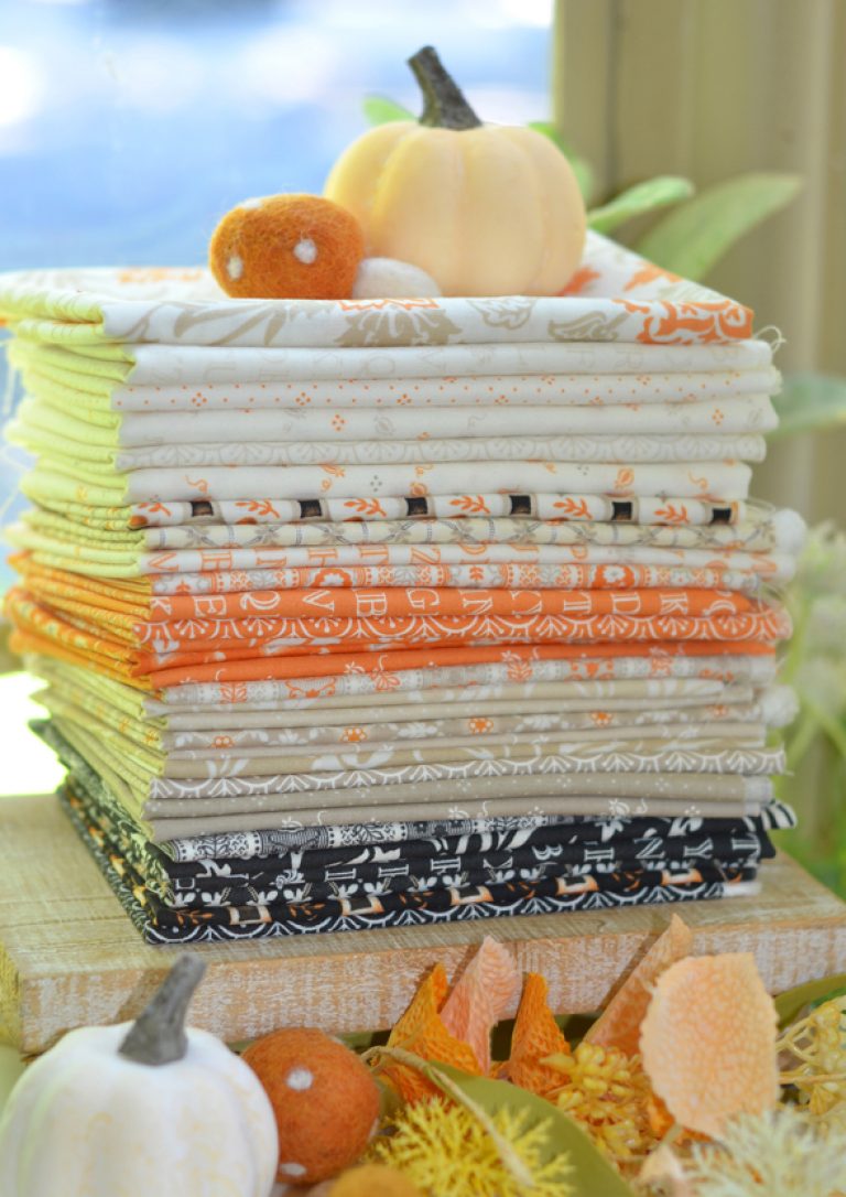 Agatha Road Quilt Fabric Fat Quarter Bundle AB 32 skus 35410AB by Fig Tree Co. - Jammin Threads