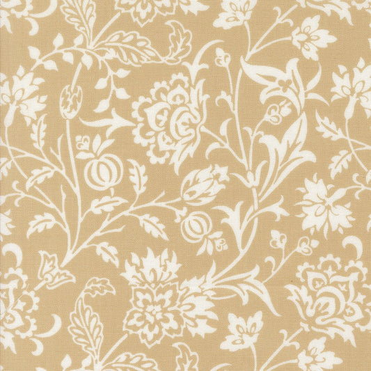 Agatha Road Quilt Fabric Fog 35410 14 by Fig Tree Co. - Jammin Threads