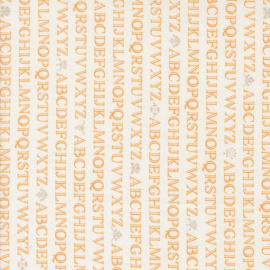 Agatha Road Quilt Fabric Ghost Pumpkin 35411 11 by Fig Tree Co. - Jammin Threads