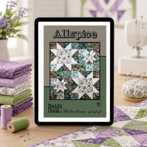 Allspice Quilt Pattern – PDF Download by Villa Rosa Designs - Jammin Threads