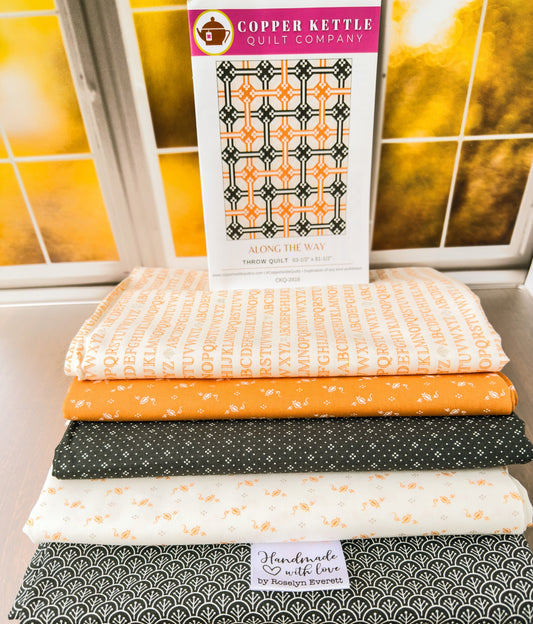 Along the Way Quilt Kit – Featuring Agatha Road by Fig Tree Co. - Jammin Threads