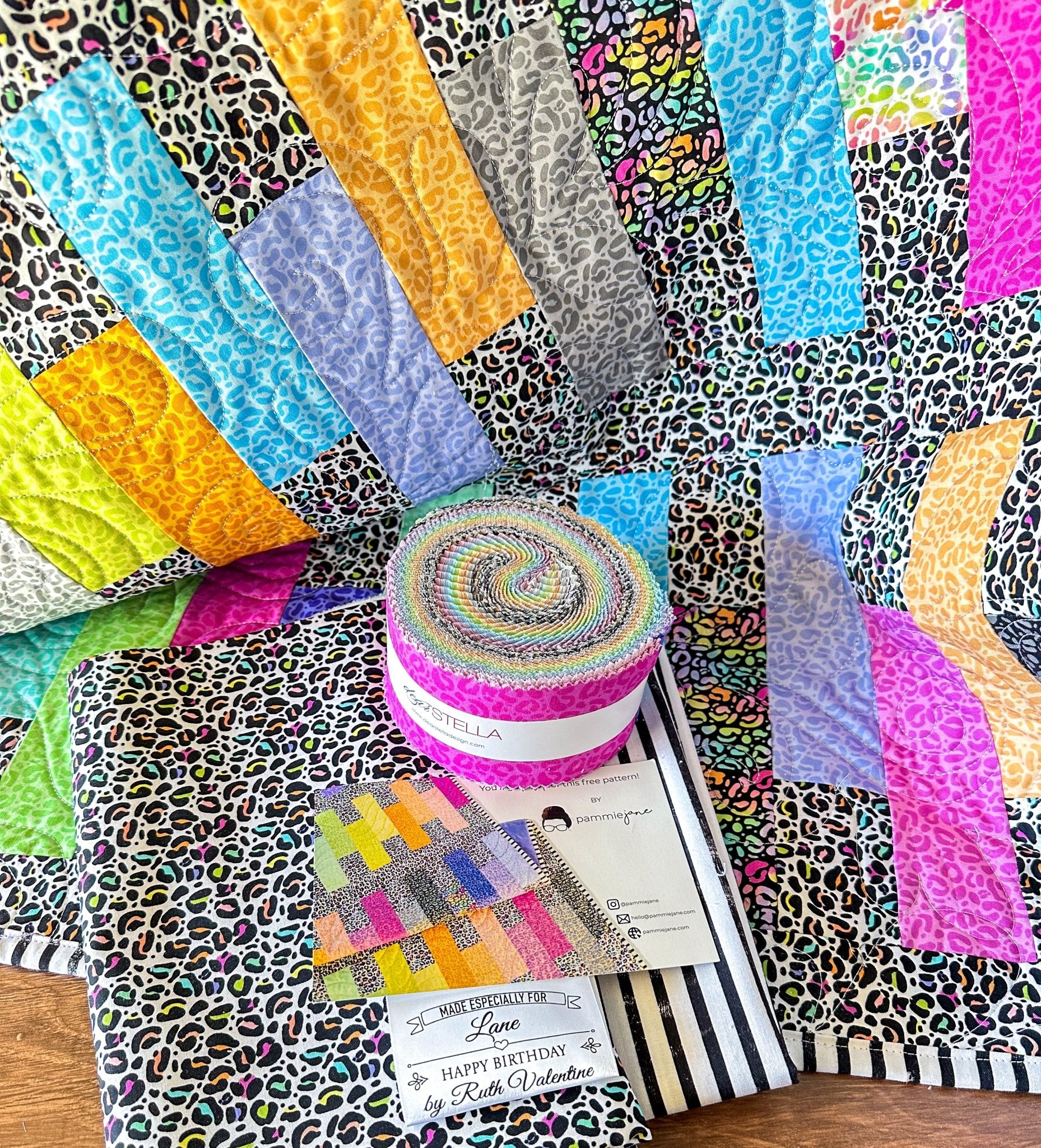 Alternating Current Easy Quilt Kit - Jammin Threads