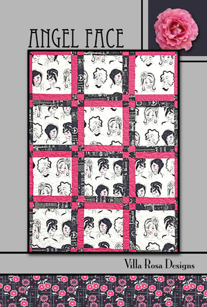 Angel Face Quilt Pattern PDF Download by Villa Rosa Designs – 38 x 50" or 48 x 60" Quilt - Jammin Threads