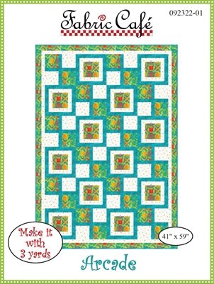 Arcade 3 Yard Quilt Pattern by Fabric Cafe - Jammin Threads