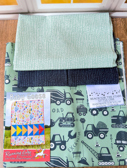 Baby Goose Quilt Kit – Dig It Collection by Dear Stella - Jammin Threads