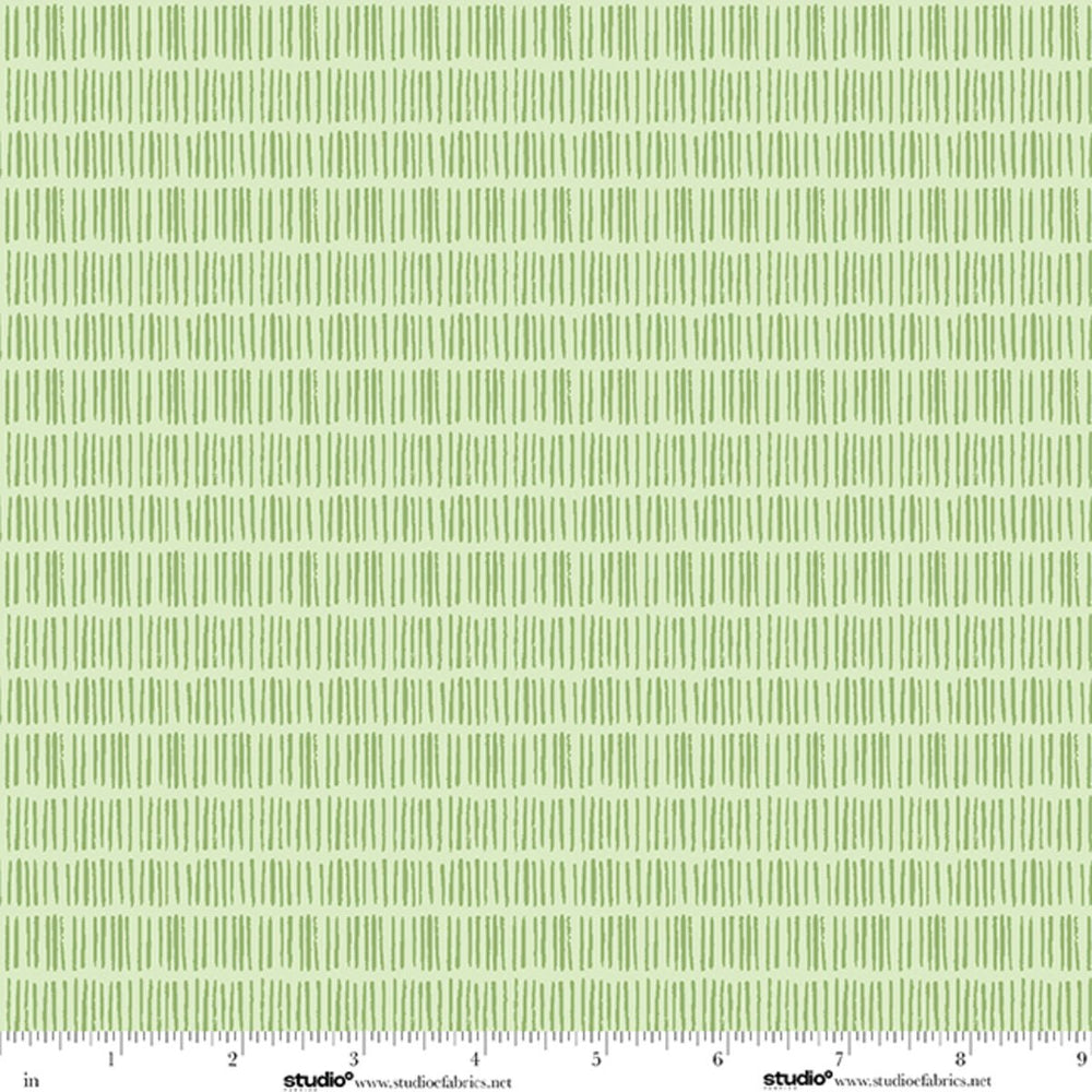 Bar Harbor Quilt Fabric by Chelsie Design Works | Big Stitch Celery - Jammin Threads