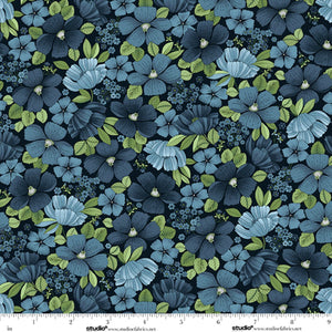 Bar Harbor Quilt Fabric by Chelsie Design Works | Floral All-over - Jammin Threads