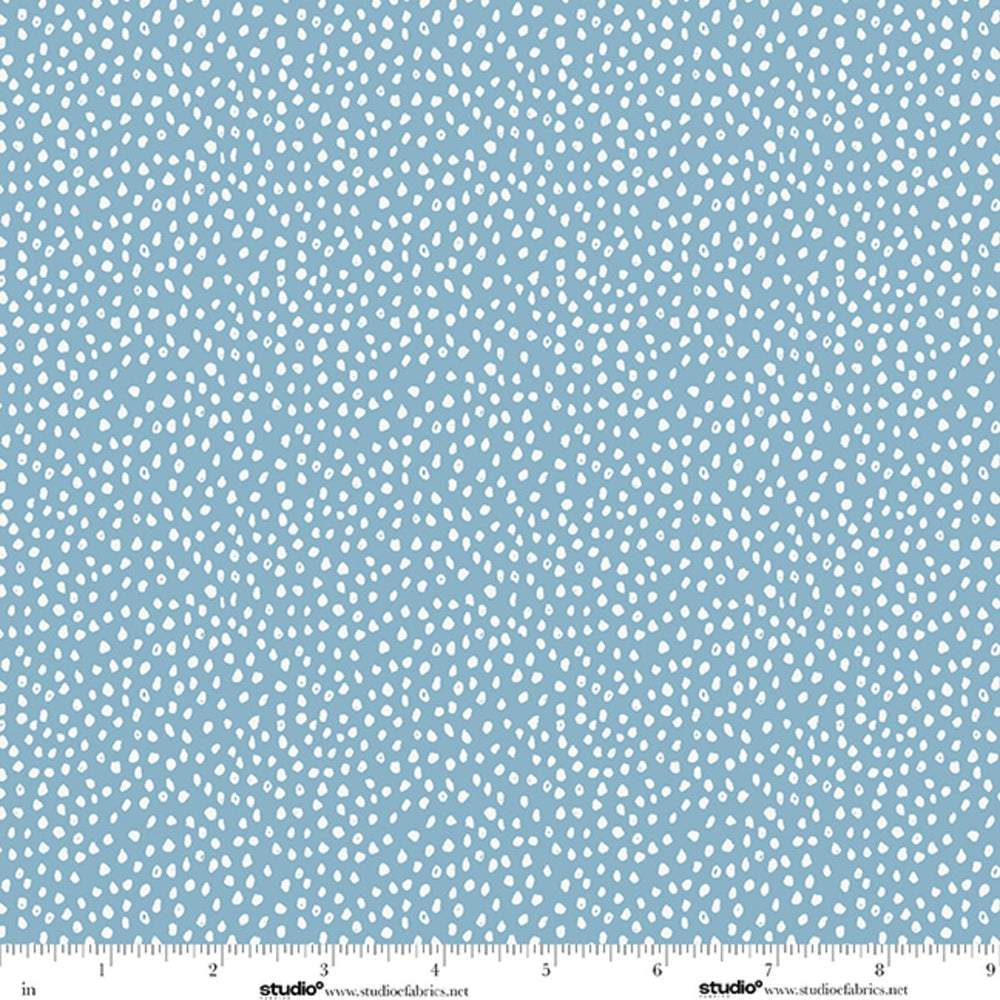 Bar Harbor Quilt Fabric by Chelsie Design Works | Freckle Sky Blue - Jammin Threads