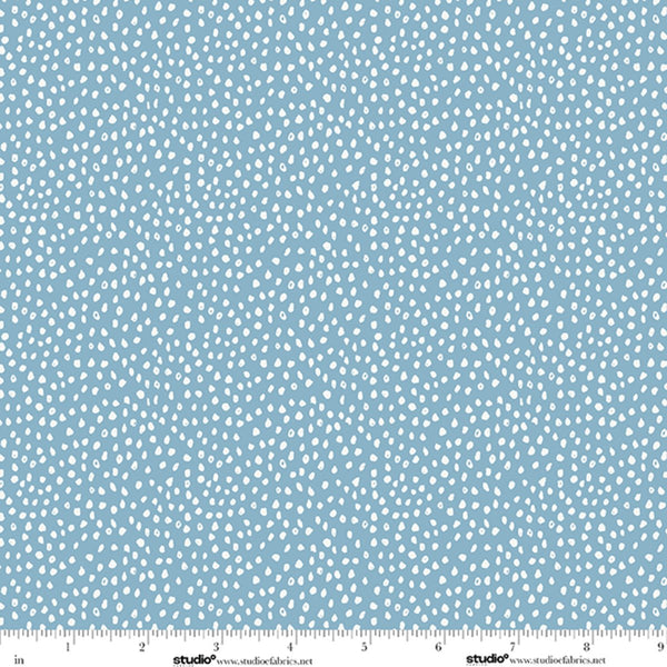 Bar Harbor Quilt Fabric by Chelsie Design Works | Freckle Sky Blue - Jammin Threads