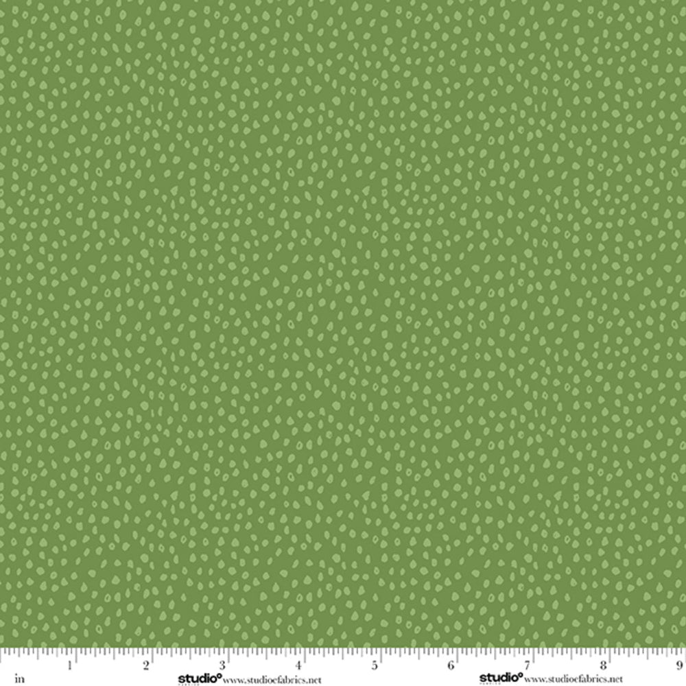 Bar Harbor Quilt Fabric by Chelsie Design Works | Freckle Spring Green - Jammin Threads