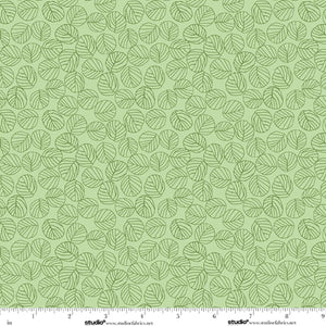 Bar Harbor Quilt Fabric by Chelsie Design Works | Pistachio Leaf - Jammin Threads