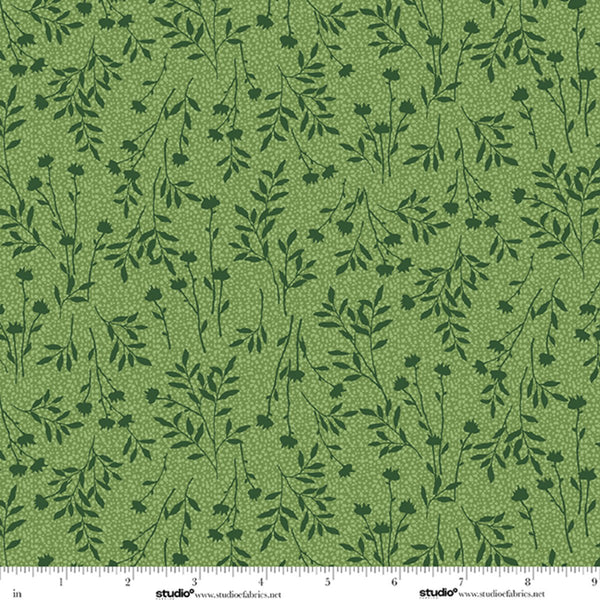 Bar Harbor Quilt Fabric by Chelsie Design Works | Wildflower Spring Green - Jammin Threads