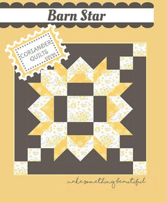 Barn Star Wall Hanging Pattern by Coriander Quilts - Jammin Threads