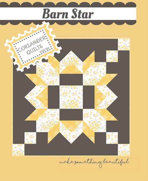 Barn Star Wall Hanging Pattern by Coriander Quilts - Jammin Threads