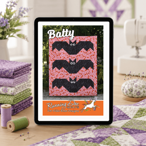 Batty Halloween PDF Quilt Pattern – Villa Rosa Designs - Jammin Threads