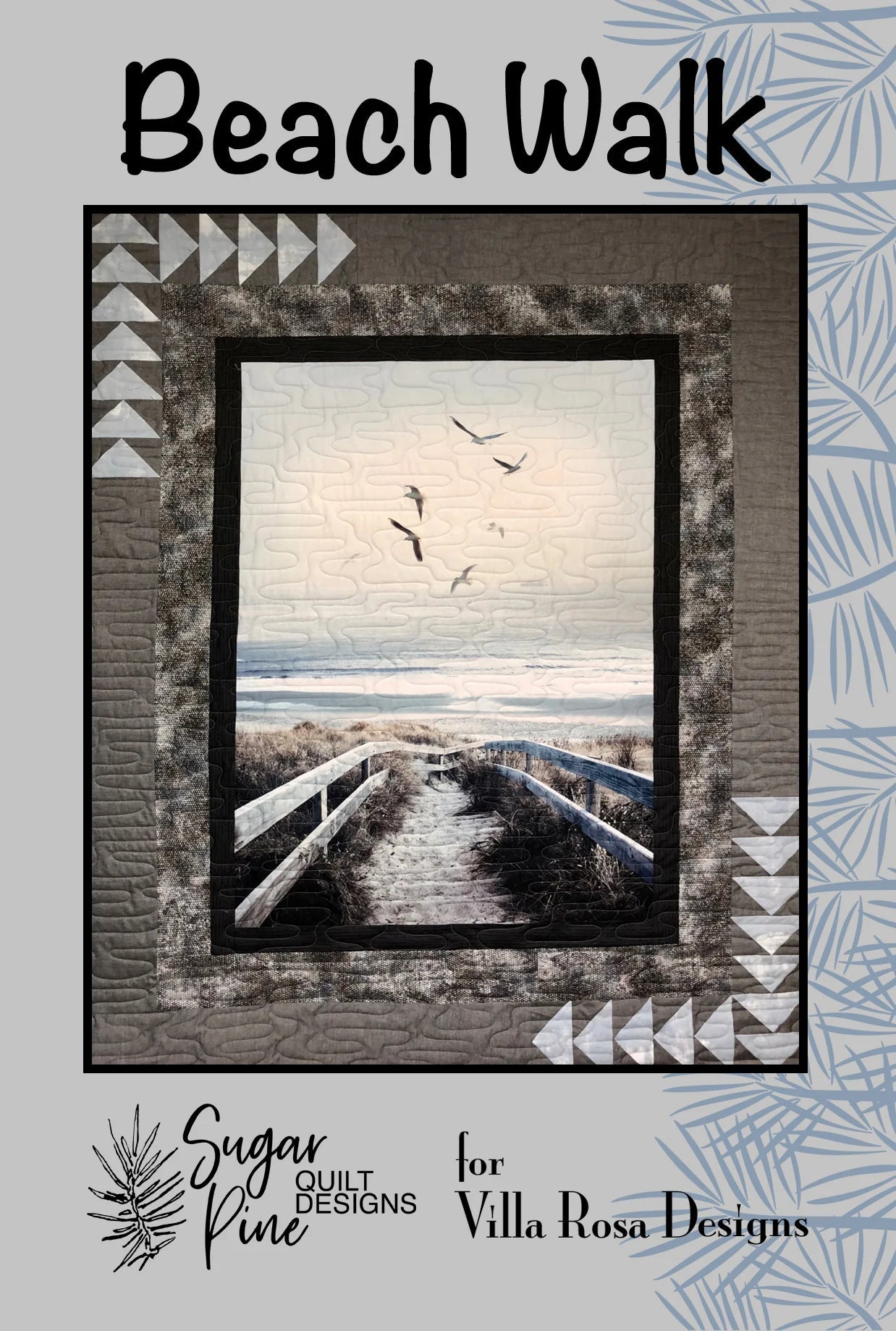 Beach Walk Panel Quilt Panel by Sugar Pine Quilt Designs - Jammin Threads