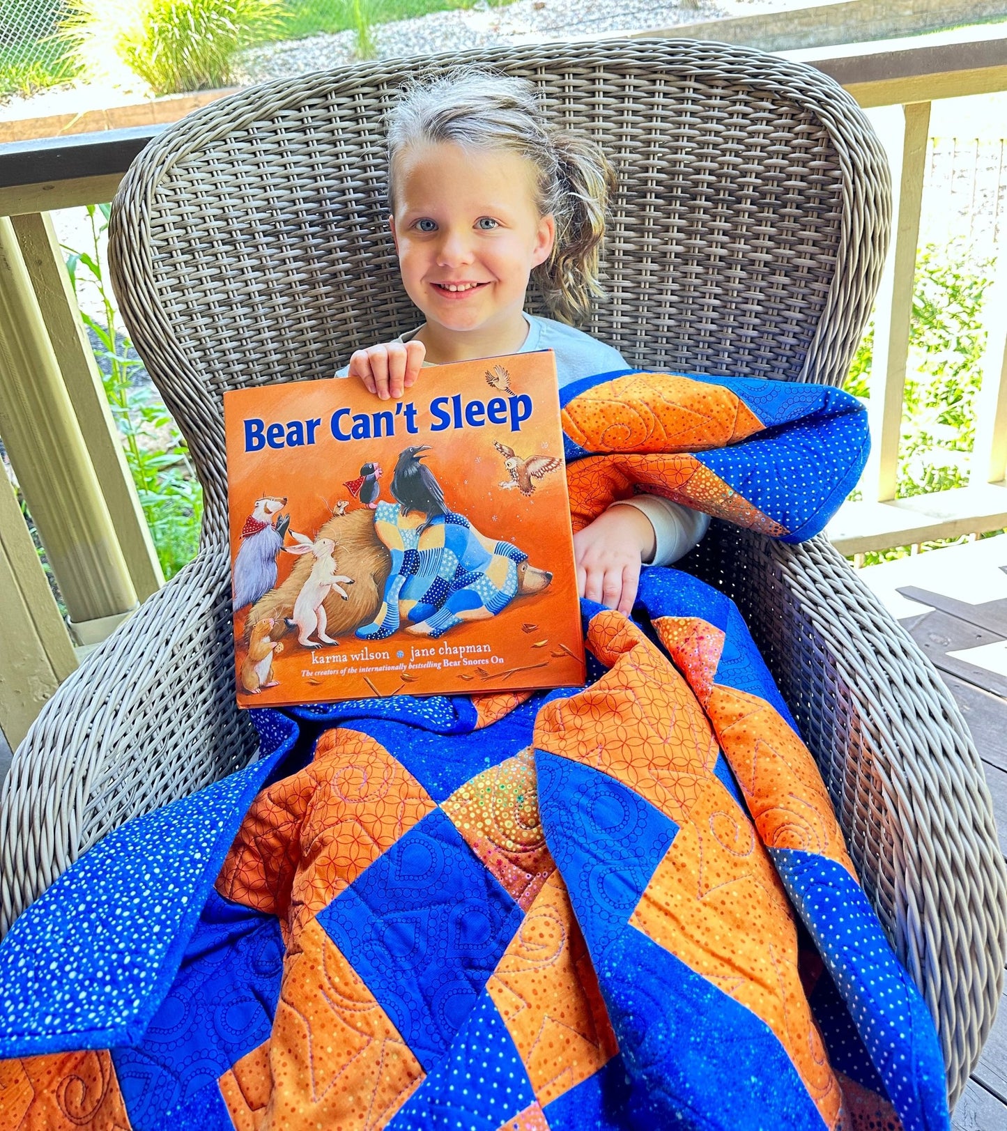 Bear Can't Sleep Quilt Kit - Jammin Threads