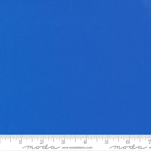 Bella Solids Quilt Fabric Amelia Blue 9900 167 by Moda Fabrics - Jammin Threads
