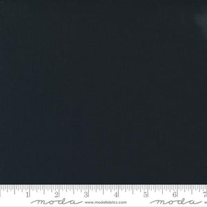 Bella Solids Quilt Fabric Black 9900 99 by Moda Fabrics - Jammin Threads