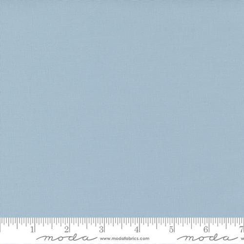 Bella Solids Quilt Fabric Bunny Hill Blue 9900 176 - Wildly Cute Safari Coordinates - Jammin Threads