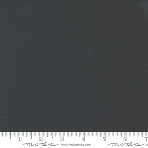 Bella Solids Quilt Fabric Charcoal 9900 284 by Moda Fabrics - Jammin Threads