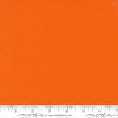Bella Solids Quilt Fabric Orange 9900 80 by Moda Fabrics - Jammin Threads