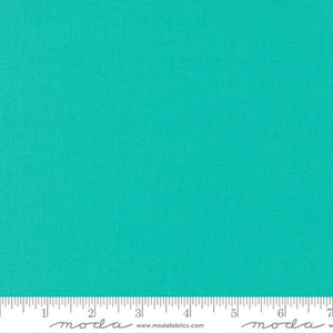 Bella Solids Quilt Fabric Peacock 9900 216 by Moda Fabrics - Jammin Threads