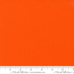 Bella Solids Quilt Fabric Tangerine 9900 255 by Moda Fabrics - Jammin Threads