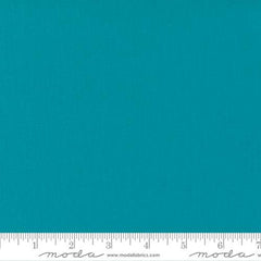 Bella Solids Quilt Fabric Turquoise 9900 107 by Moda Fabrics - Jammin Threads