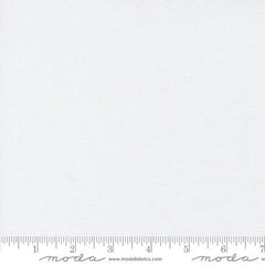 Bella Solids Quilt Fabric WHITE 9900 500 by Moda Fabrics - Jammin Threads