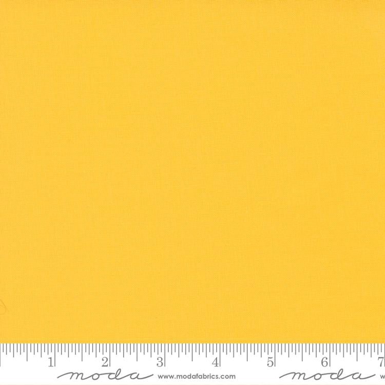 Bella Solids Quilt Fabric Yellow 9900 24 by Moda Fabrics - Jammin Threads