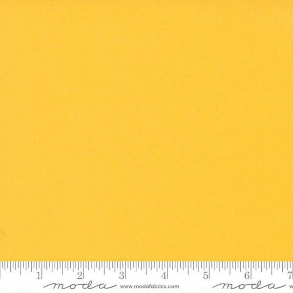 Bella Solids Quilt Fabric Yellow 9900 24 by Moda Fabrics - Jammin Threads